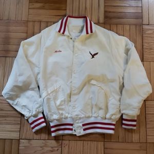 Vintage 70s White Eagle Varsity Jacket